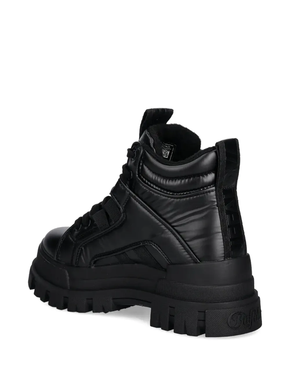 Buffalo chunky-sole platform boots Black