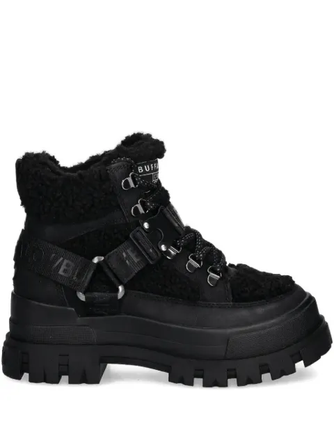 Buffalo chunky platform lace-up boots