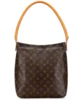 Louis Vuitton Pre-Owned 2001 Monogram Looping GM shoulder bag - Brown