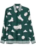 Casablanca Metaphysical shirt - Green