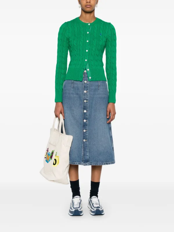 Polo Ralph Lauren デニムスカート | ブルー | FARFETCH JP