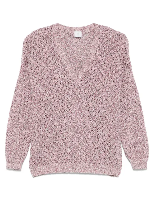 Eleventy open-knit sweater