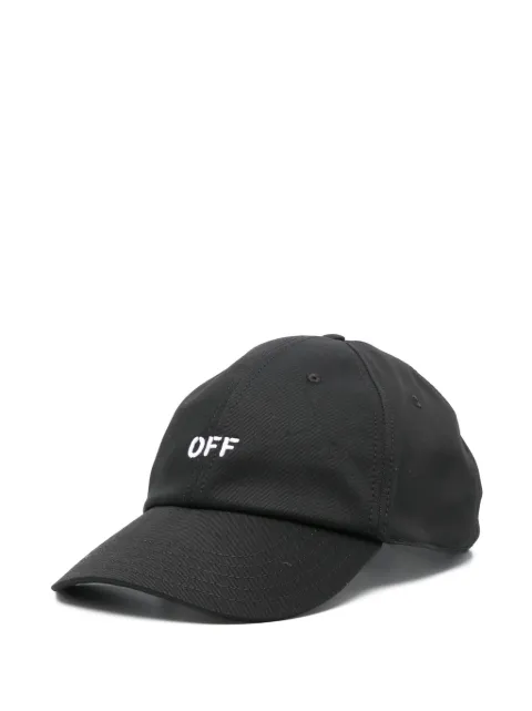 Off-White gorra con logo bordado