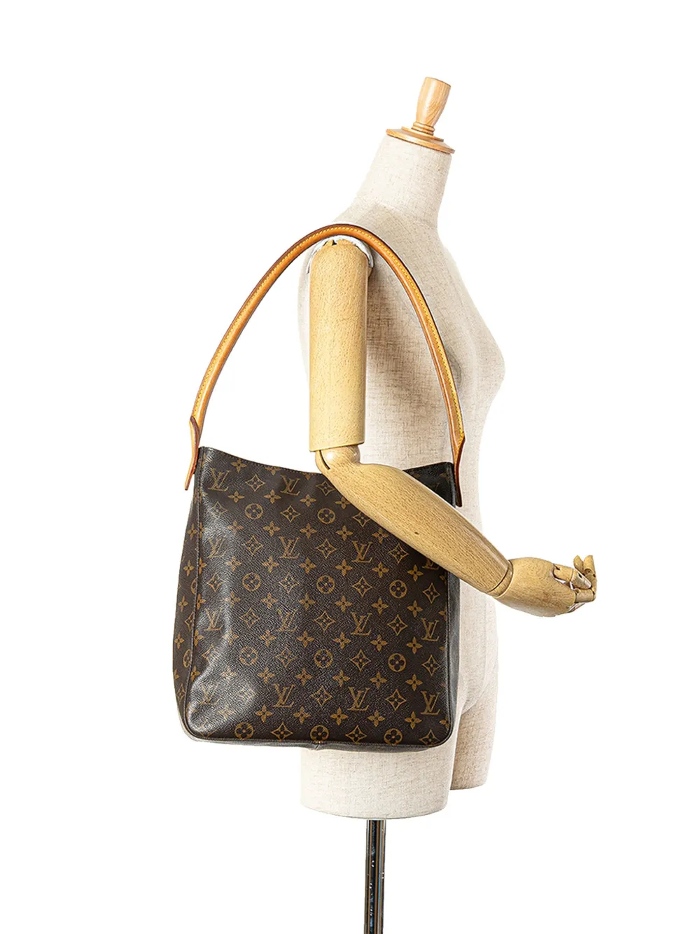 Louis Vuitton Pre-Owned 2000 Monogram Looping GM shoulder bag - Bruin