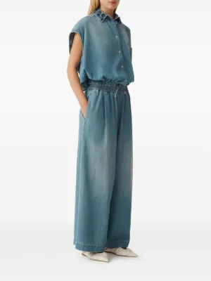 23SS◆ファビアナフィリッピ◆掲載多数！品よく華やかな完売コットンマキシドレス FABIANA FILIPPI Spring/Summer 2023｜aoi公式オンラインストア(aoi