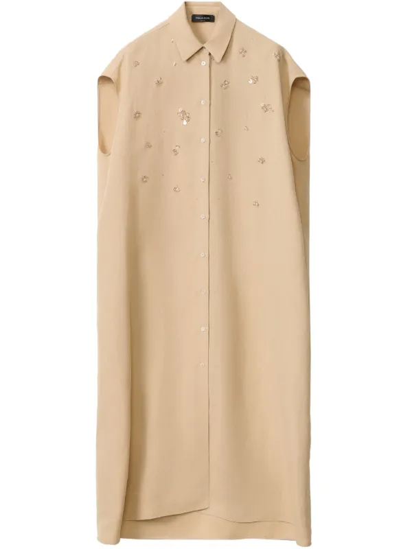 ファビアナフィリッピ　スパンコール　リネン　ジレ ファビアナフィリッピ スパンコール リネン ジレ