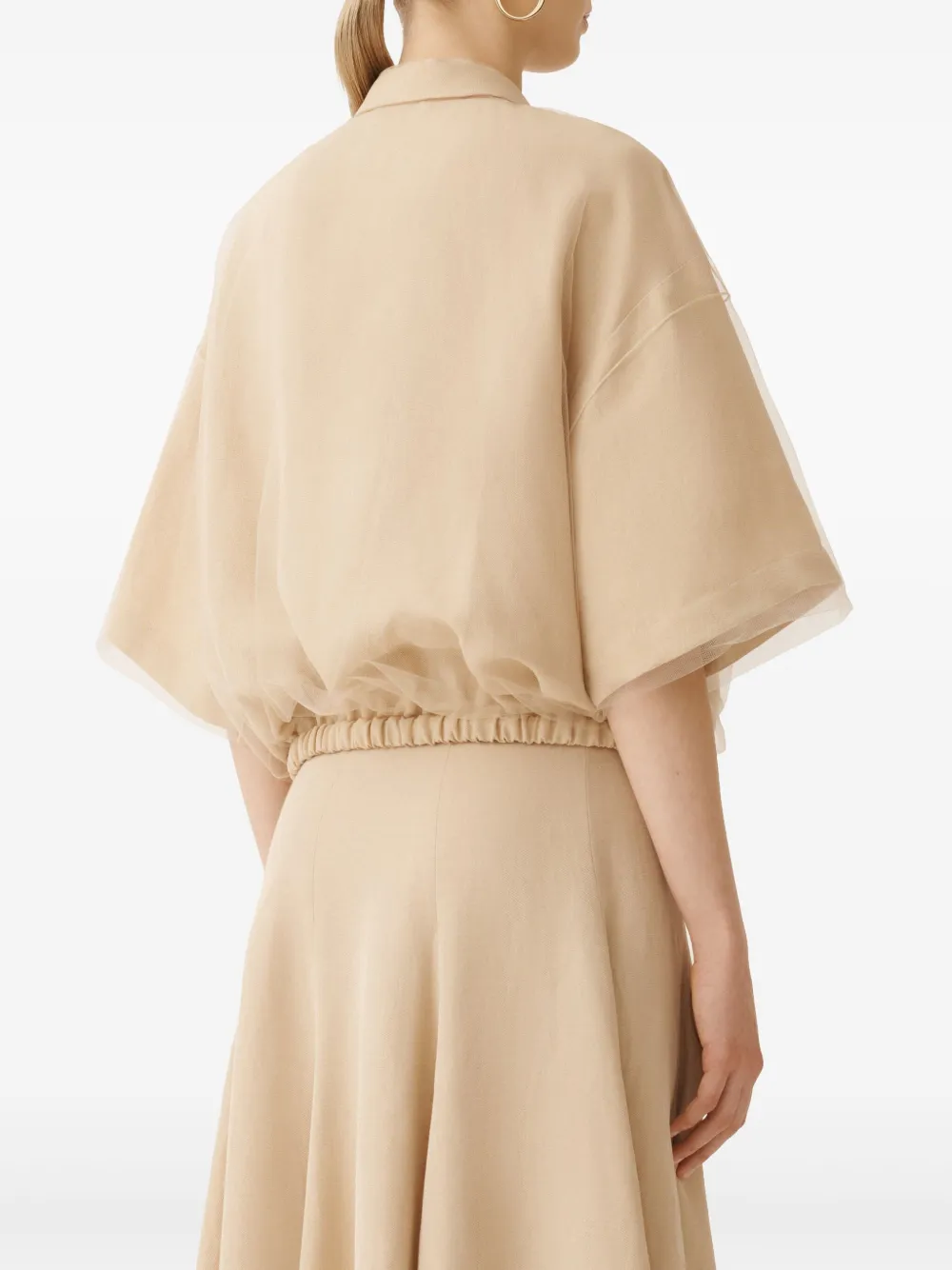 Fabiana Filippi Button-down blouse Bruin