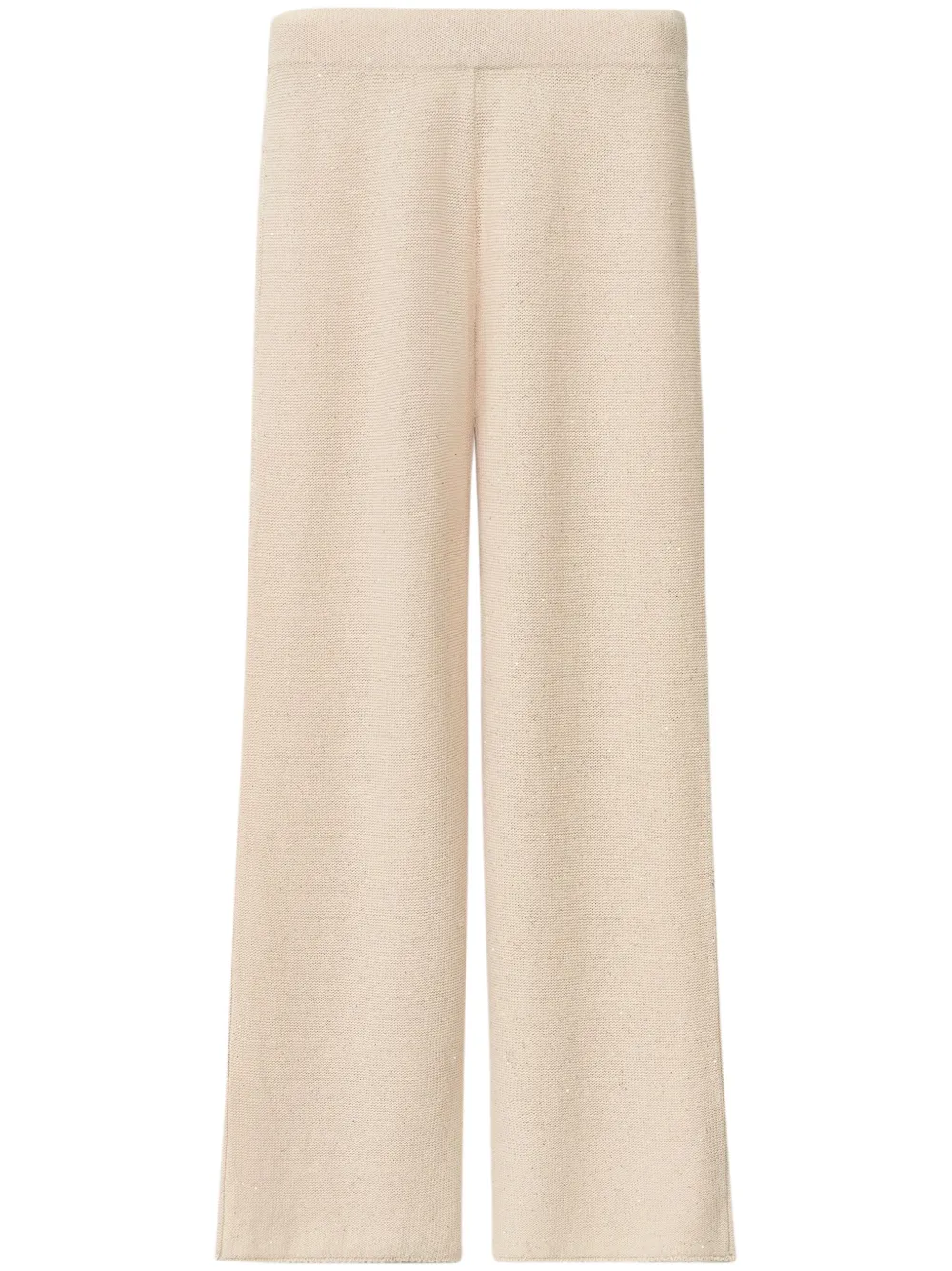 Fabiana Filippi Broek met detail van pailletten Beige