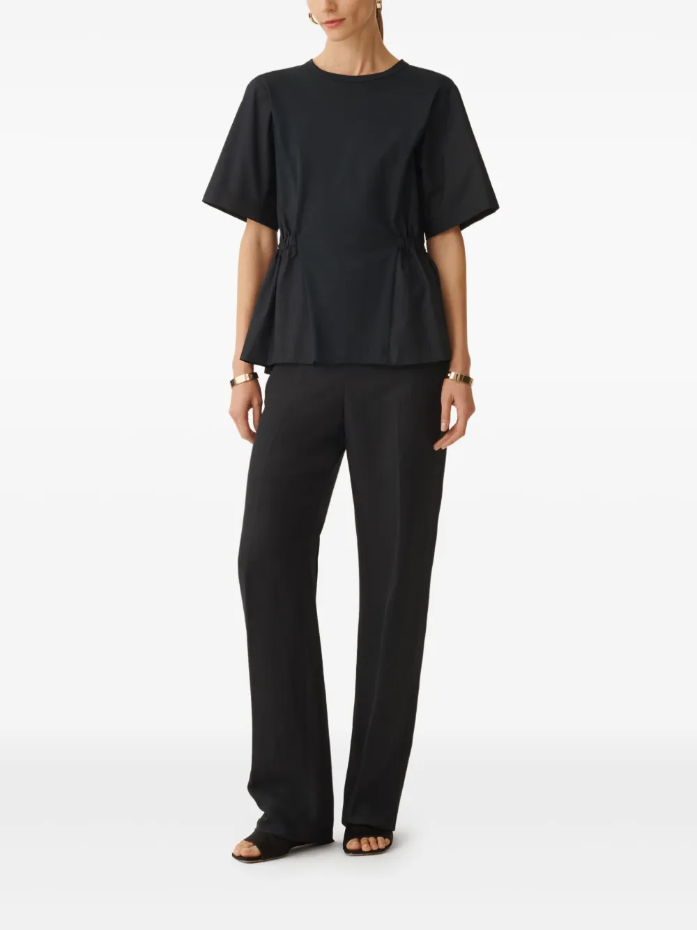 Fabiana Filippi T-shirt met korte mouwen Zwart