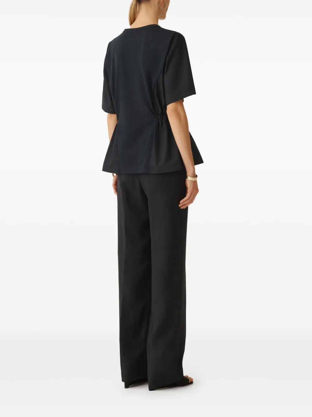 Fabiana Filippi T-shirt met korte mouwen Zwart