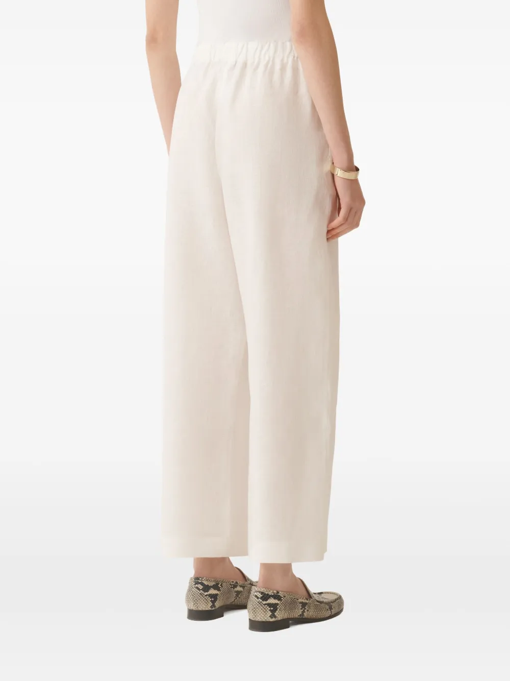 Fabiana Filippi Straight broek Wit