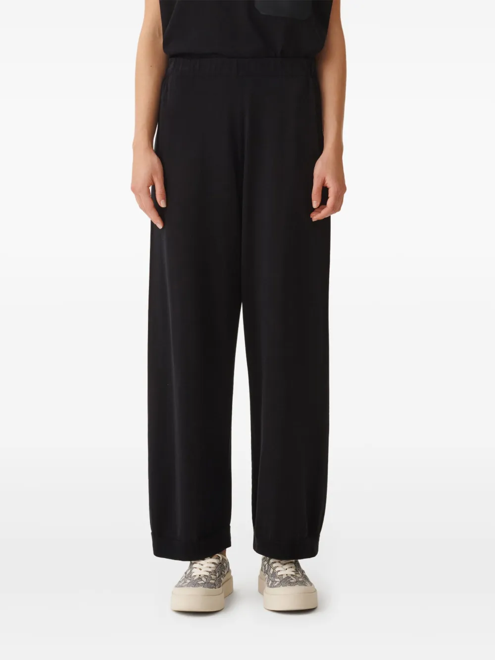 Fabiana Filippi Straight broek Zwart