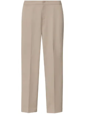 パンツ FABIANA FILIPPI Women Straight Pants PAD265F291 BEIGE Fabiana Filippi Wool straight trousers with pockets and