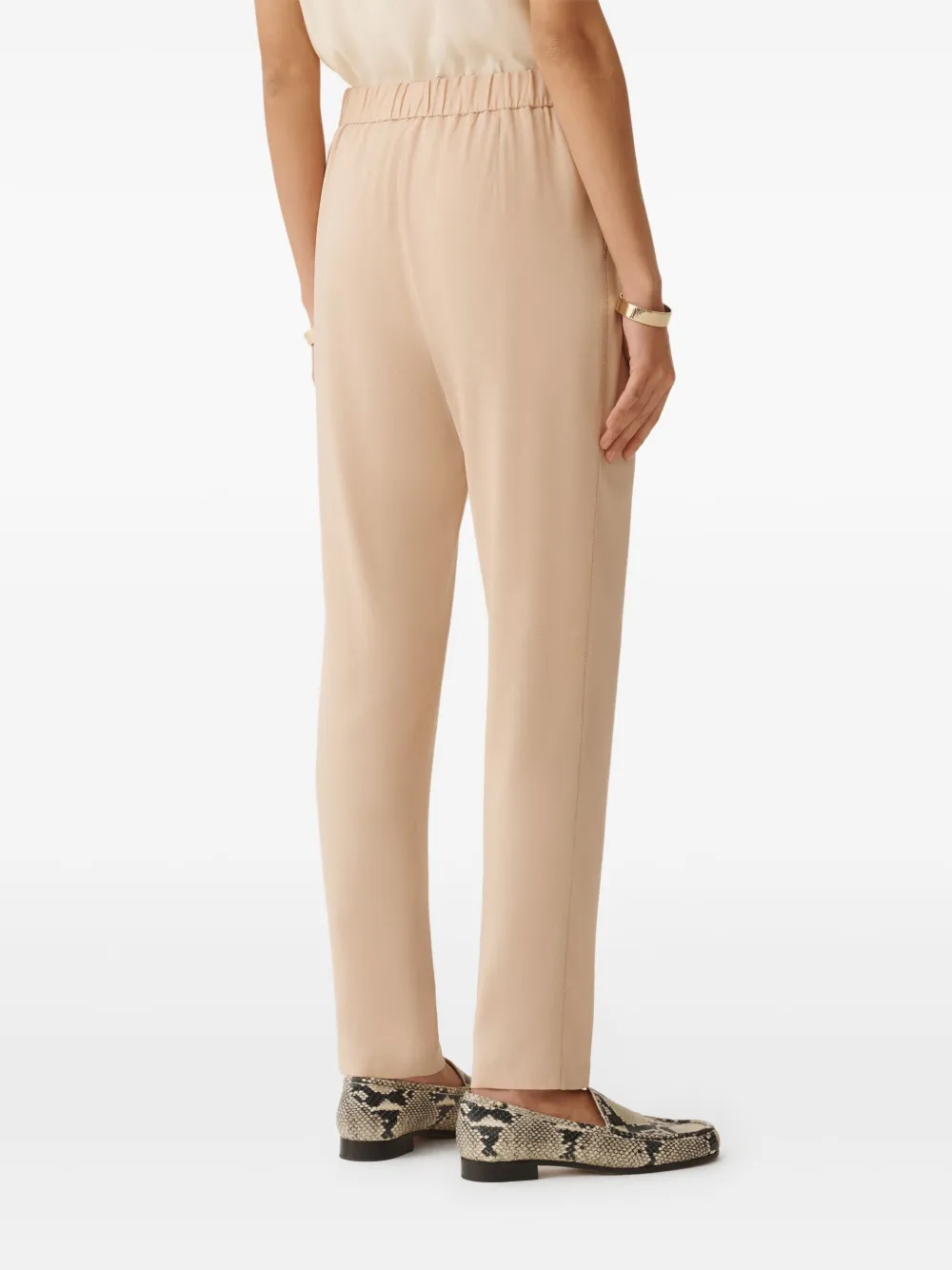 Fabiana Filippi Broek met kralendetail Bruin