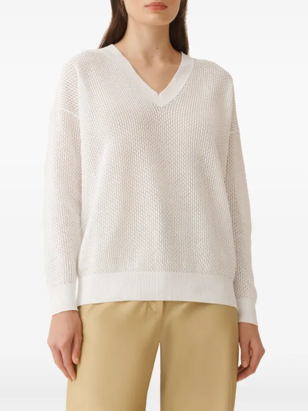 Fabiana Filippi オープンニット セーター