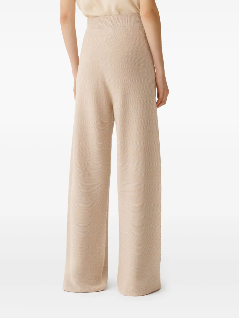 Fabiana Filippi Gebreide broek Bruin