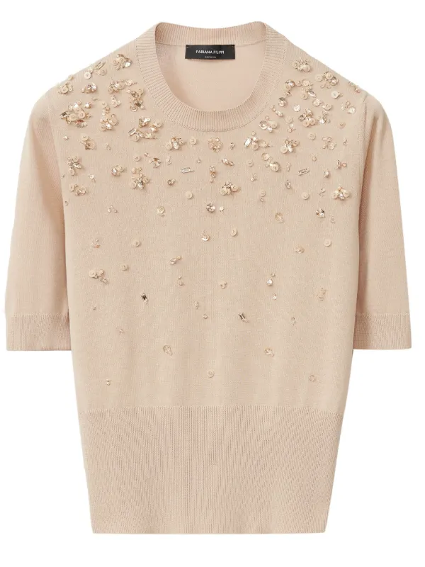 [FABIANA FILIPPI]ニットトップ Fabiana Filippi ニットトップ | ピンク | FARFETCH JP