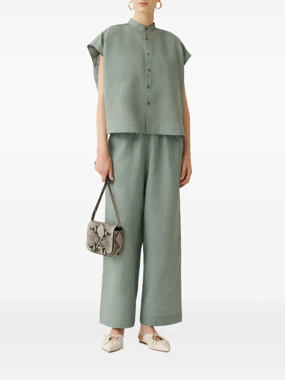 Fabiana Filippi Button-down blouse - Groen