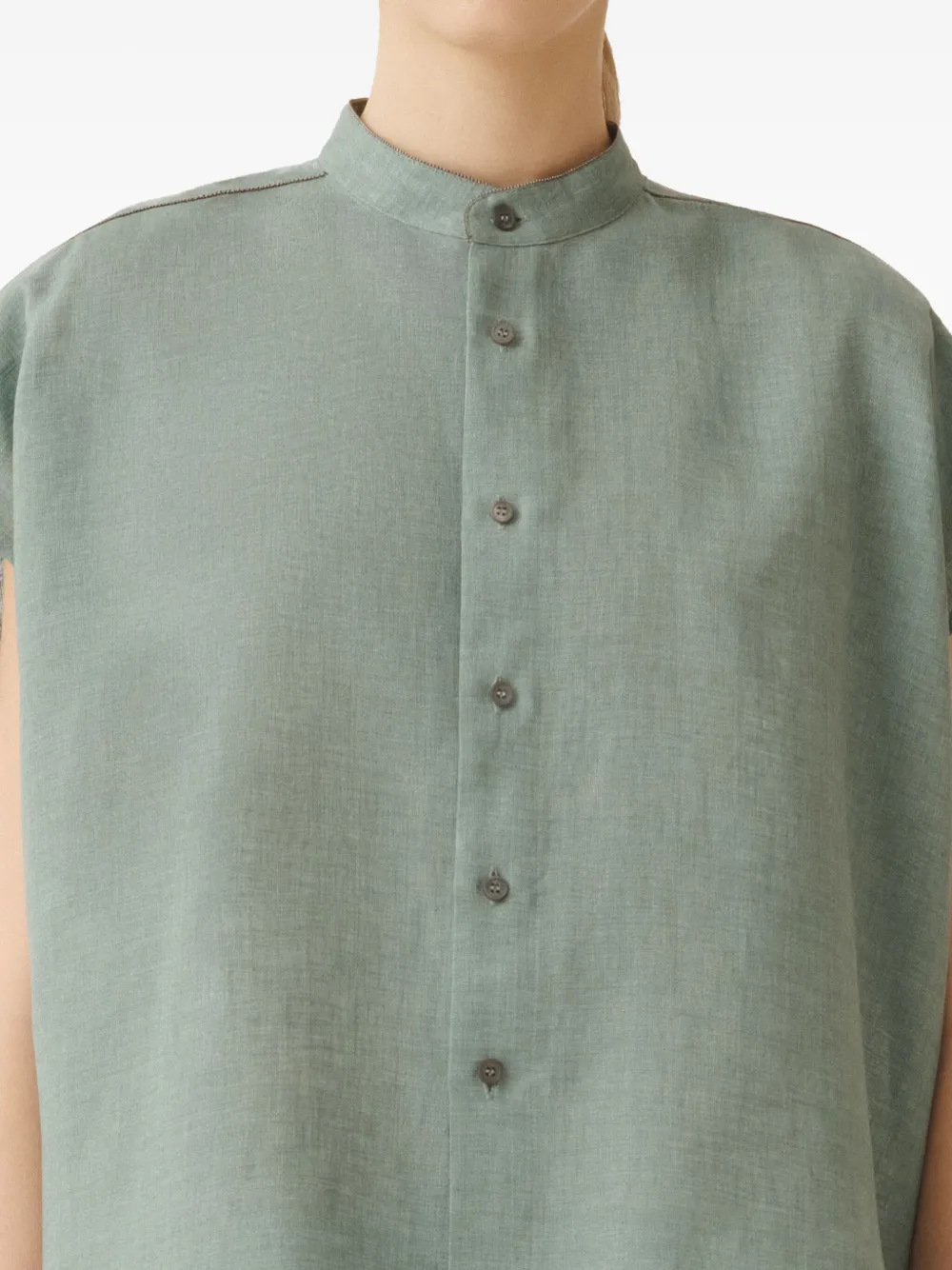Fabiana Filippi Button-down blouse Groen