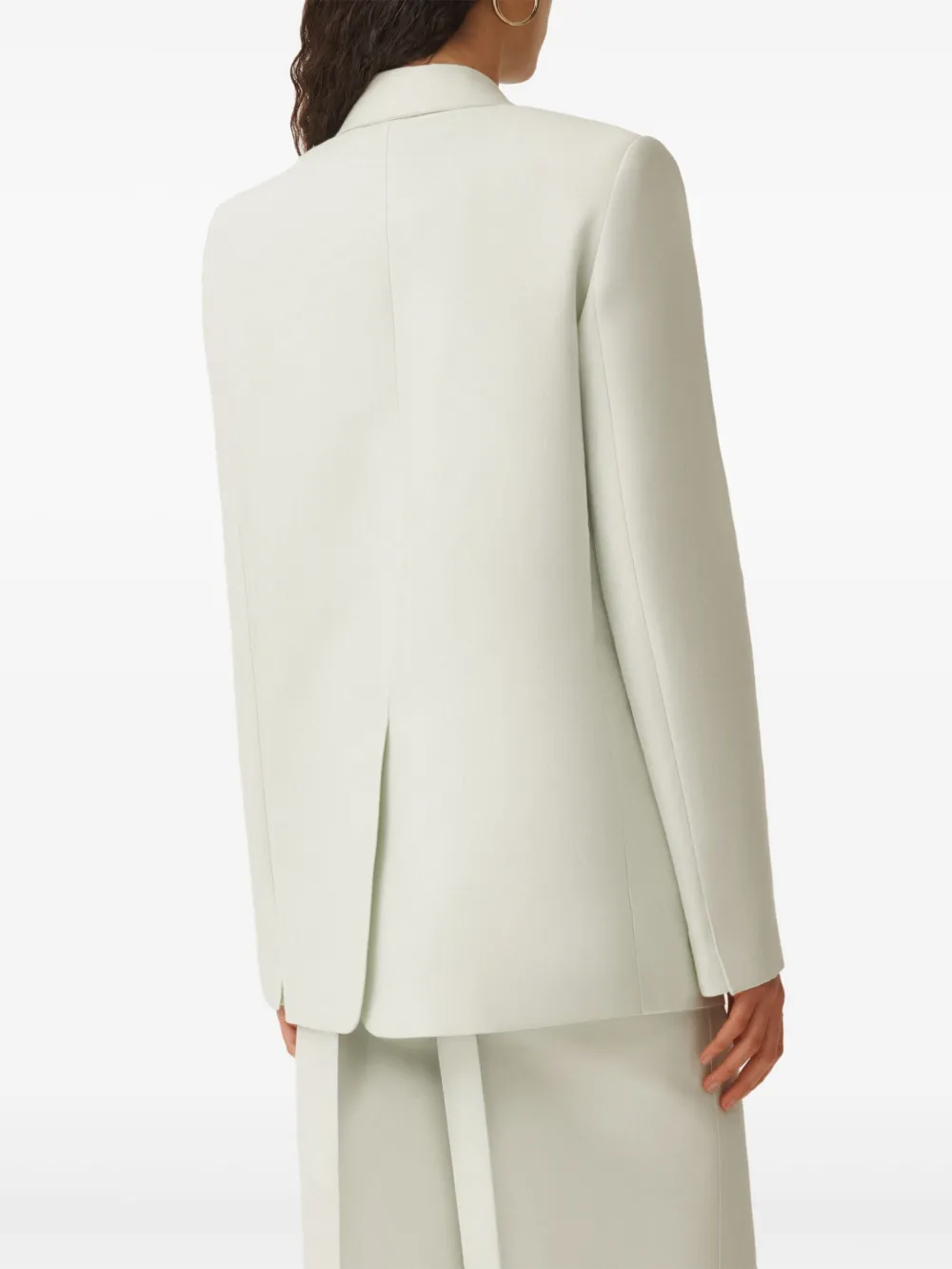 Fabiana Filippi Blazer met dubbele rij knopen Groen