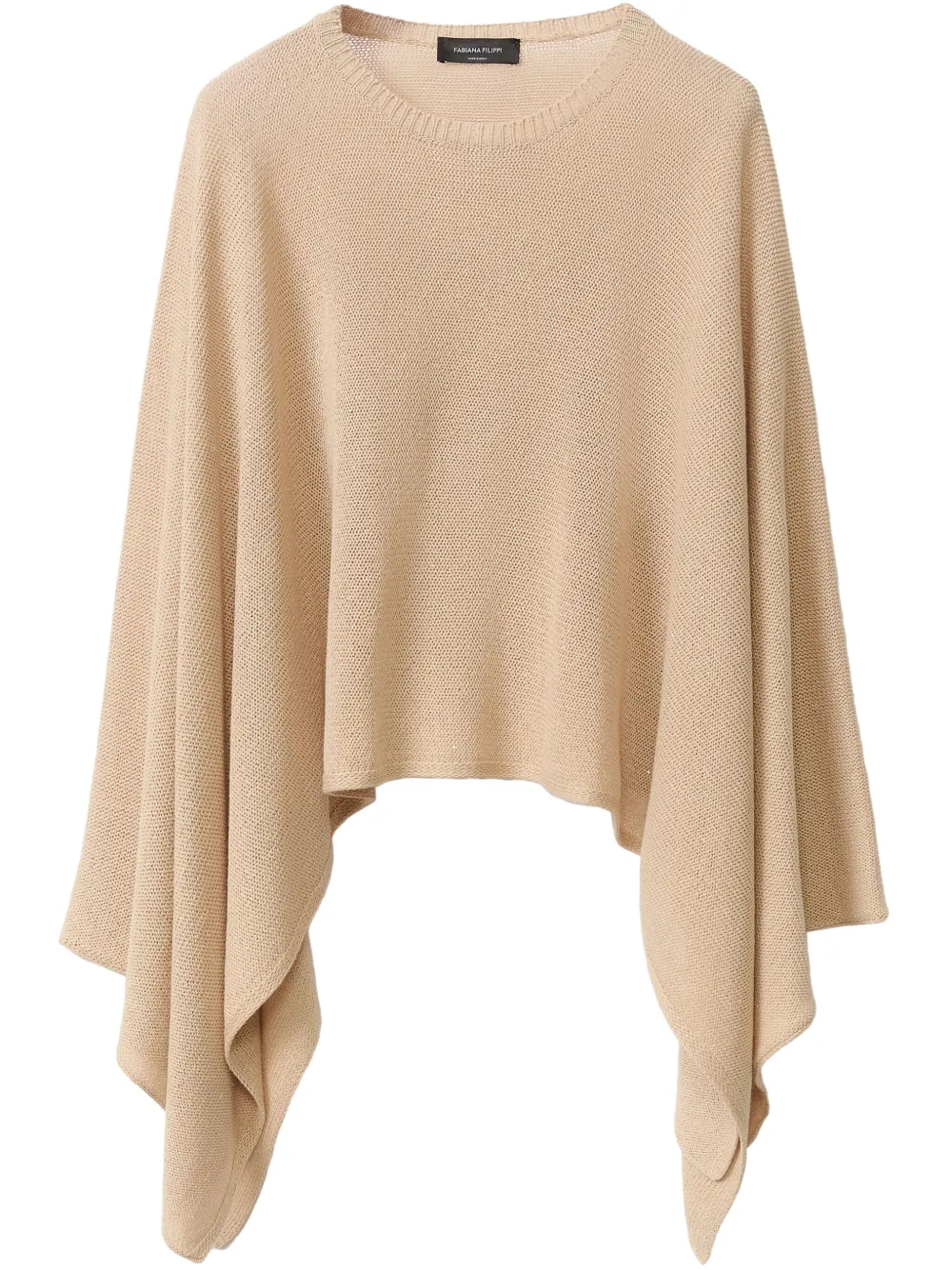 fine-knit cape