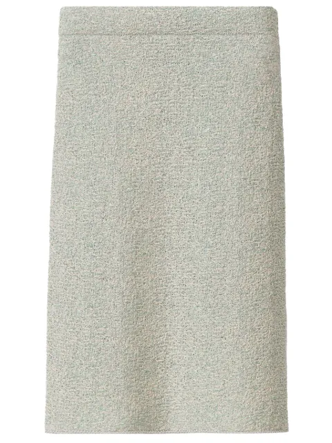 Fabiana Filippi bouclé midi skirt