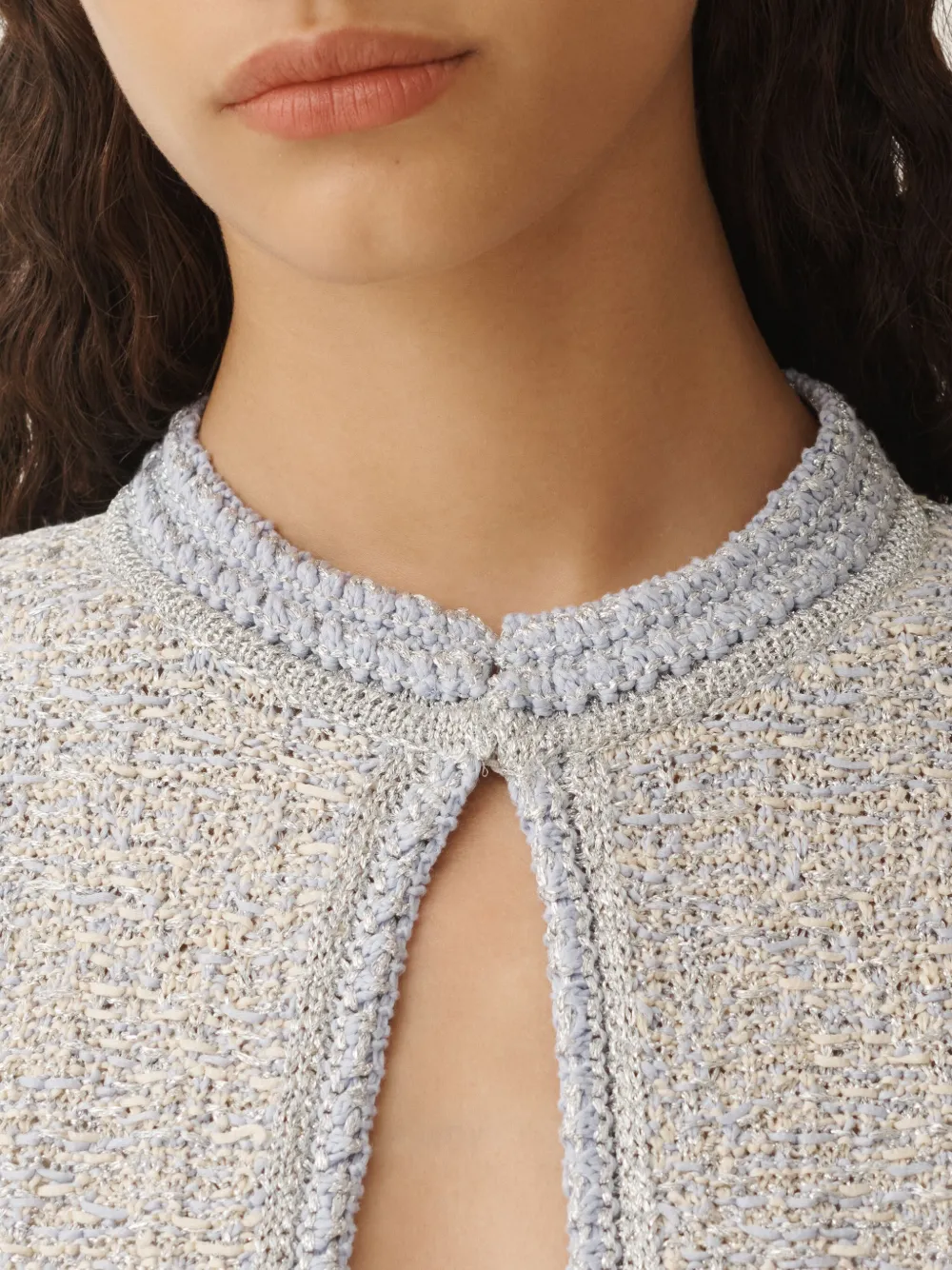 Fabiana Filippi Tweed jack Grijs