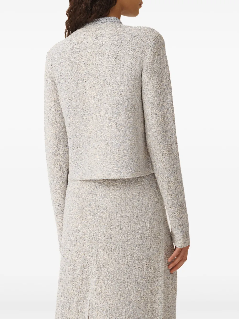 Fabiana Filippi Tweed jack Grijs