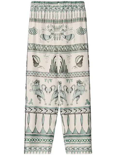 Fabiana Filippi printed straight trousers