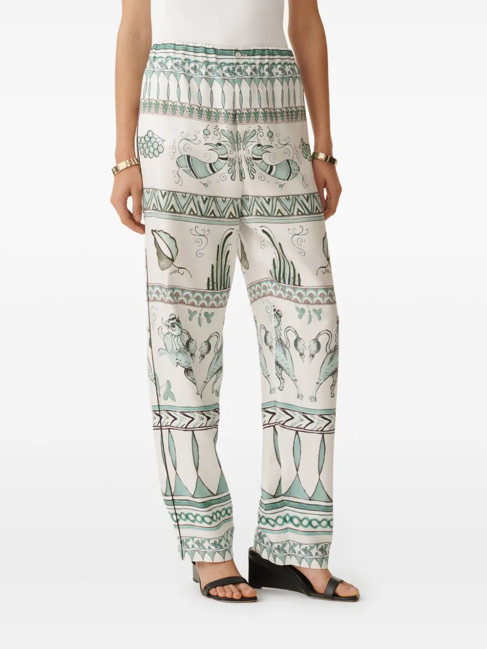 Fabiana Filippi Straight broek Beige