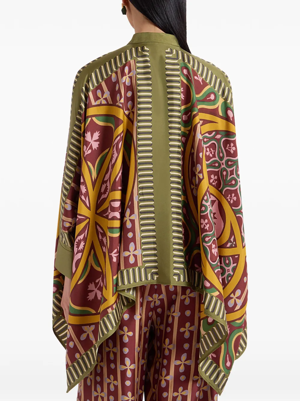 Shop La Doublej Foulard Shirt In Grün
