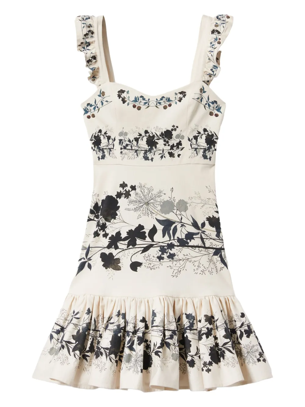 La DoubleJ Abito corto Gingerbread - Bianco