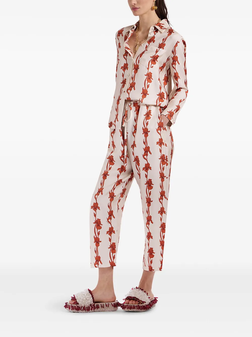 La DoubleJ Camisa com estampa Iris | Camisas | Image 2