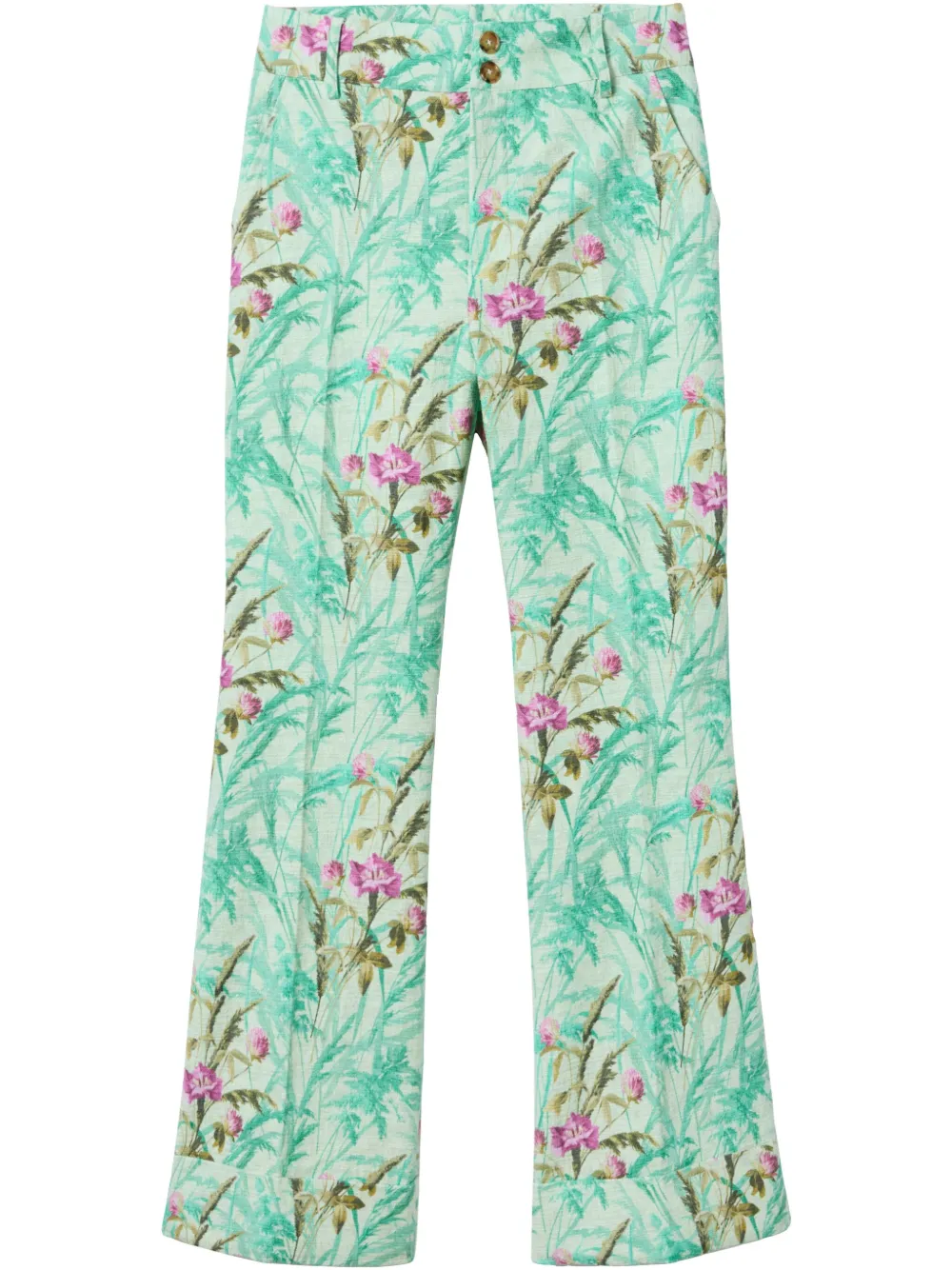 La DoubleJ Hendrix trousers Groen