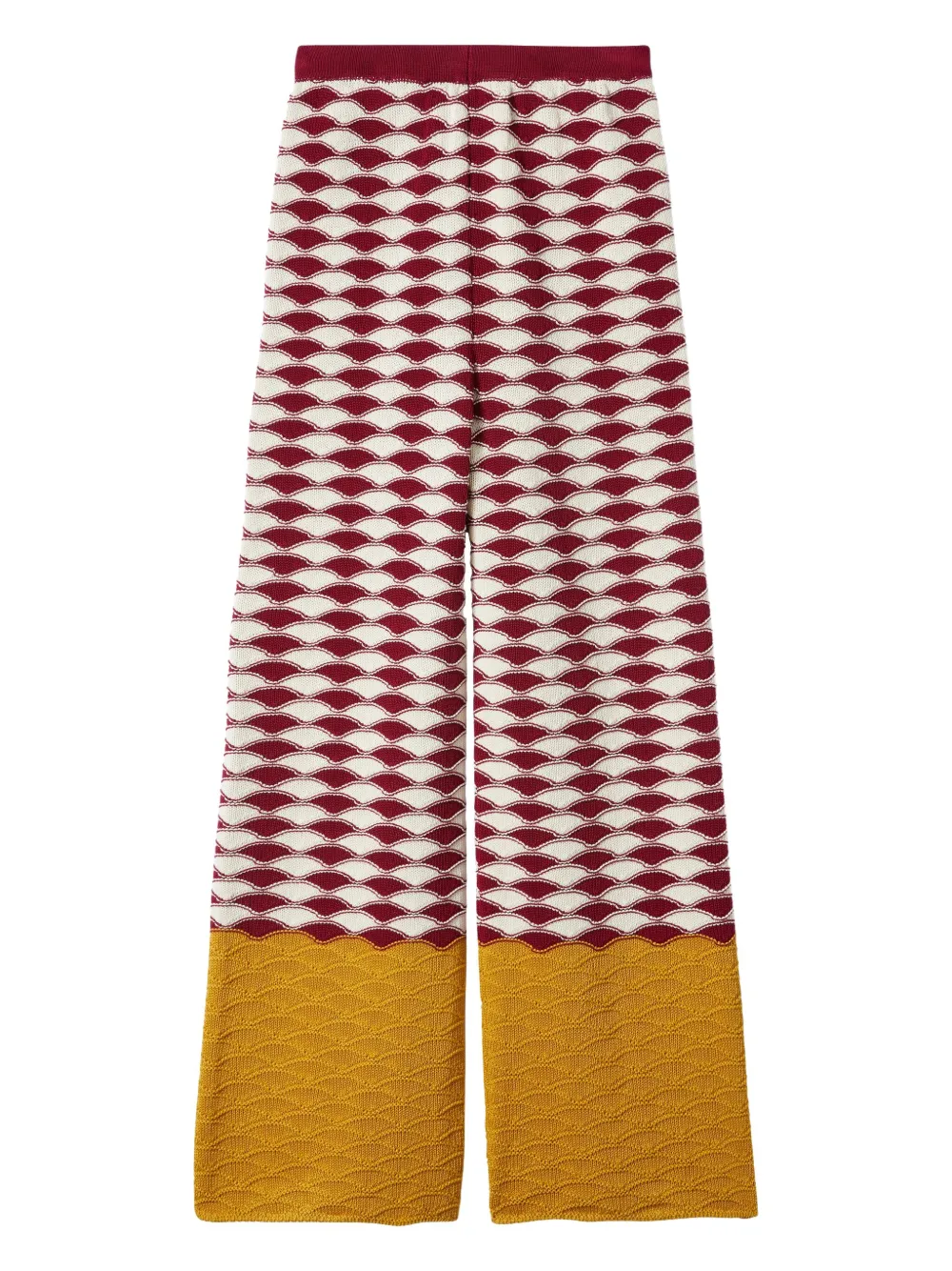 La DoubleJ Sunset broek Wit