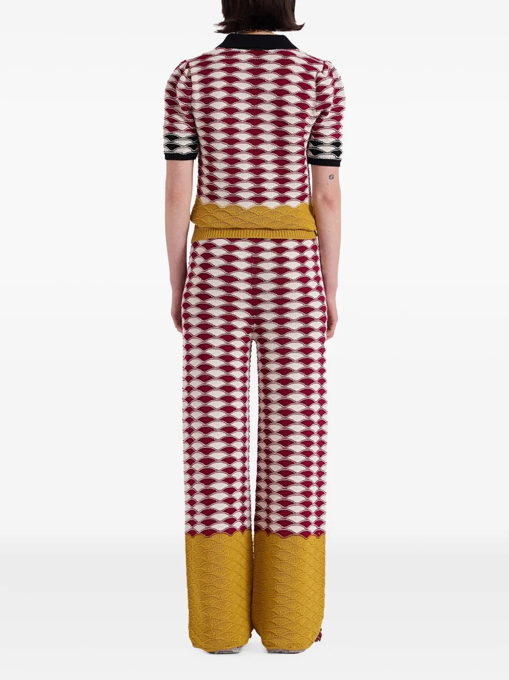 La DoubleJ Sunset broek Wit