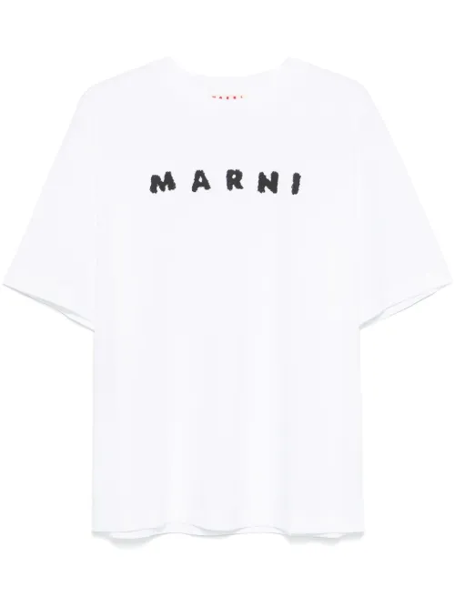 T-shirt à logo imprimé - Marni - Modalova