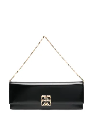 Givenchy 4G Liquid Clutch Bag | Black | FARFETCH