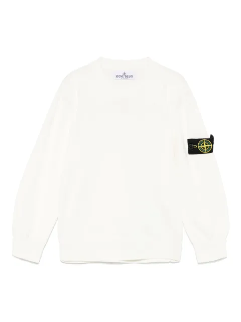 Stone Island Junior Compass-badge sweater
