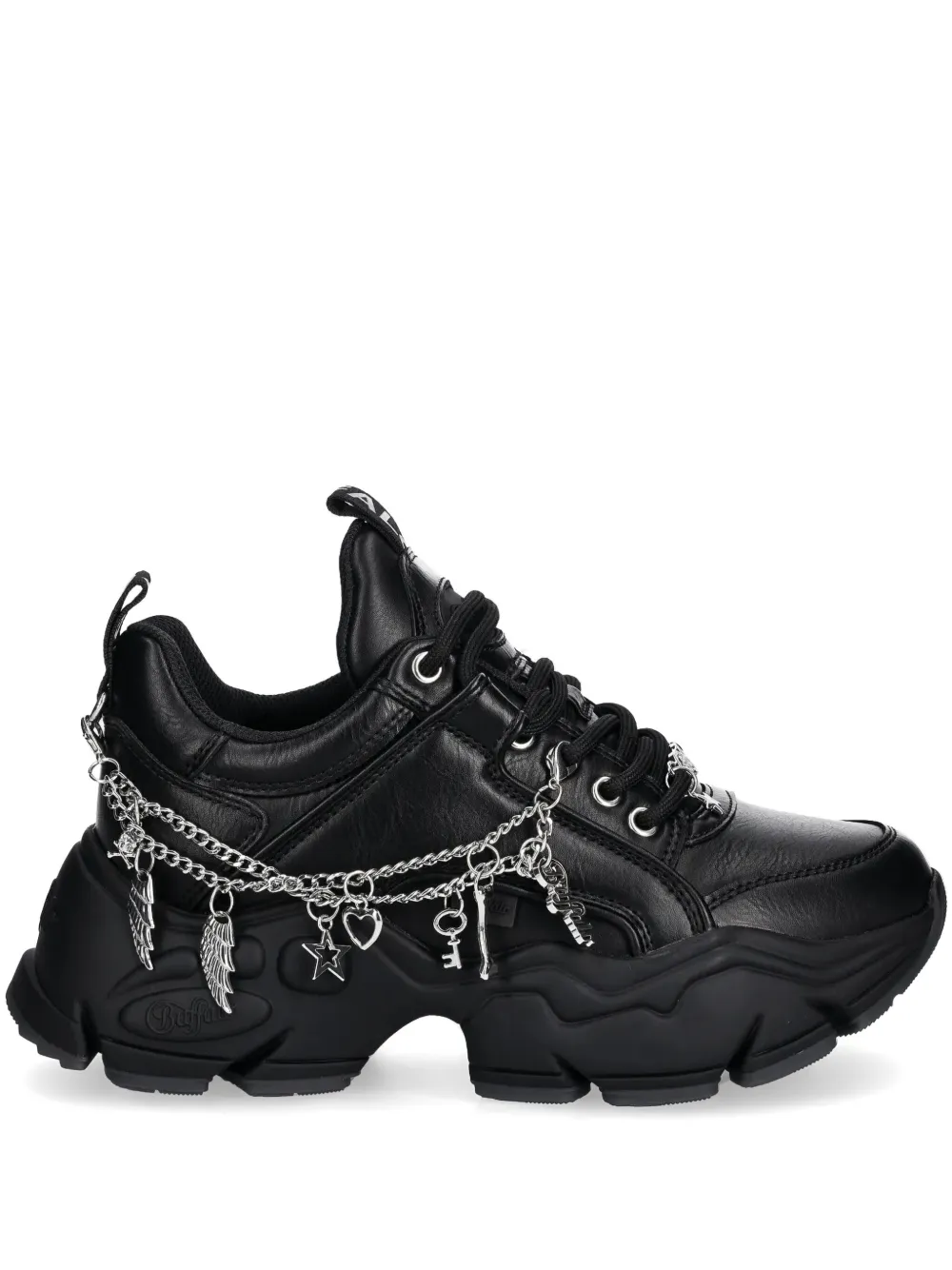 Buffalo Binary Charm sneakers Zwart