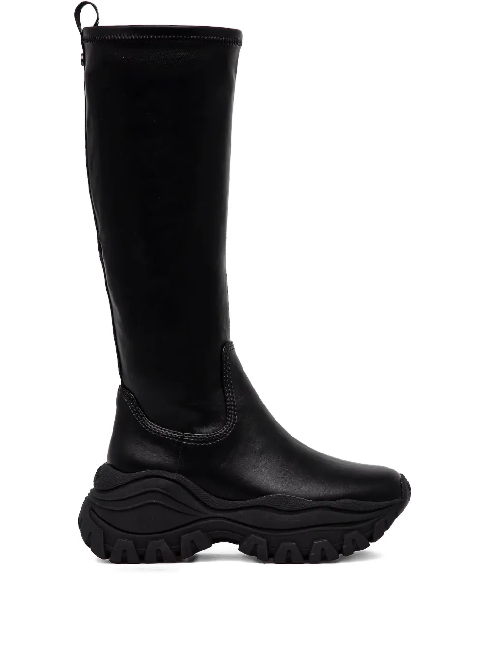 Buffalo Lola knee-high boots - ブラック Buffalo Lola knee-high boots - ブラック