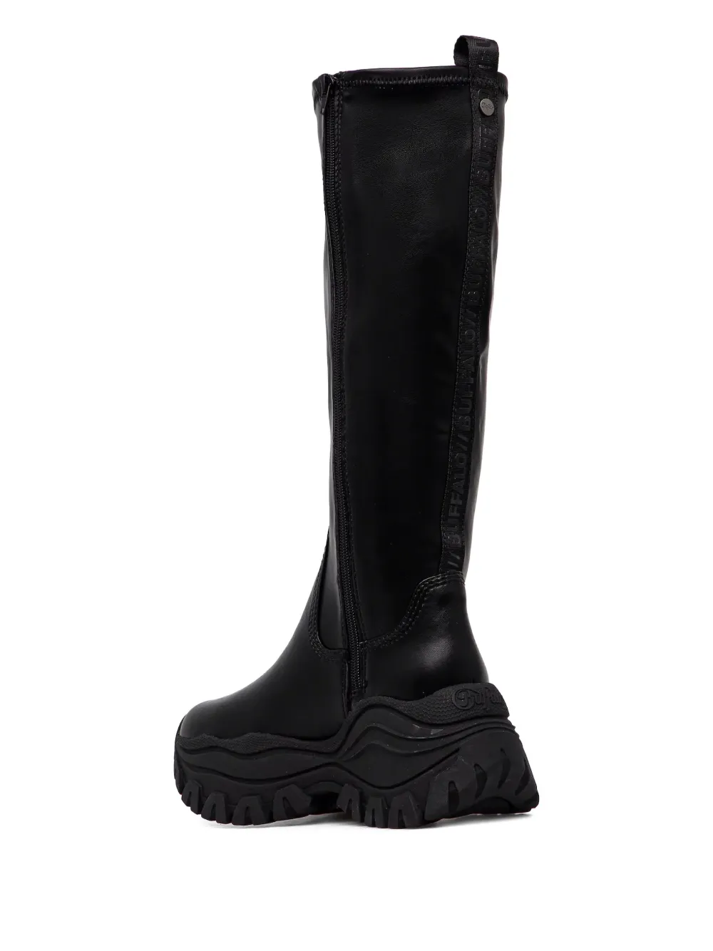 Buffalo Lola knee-high boots Black