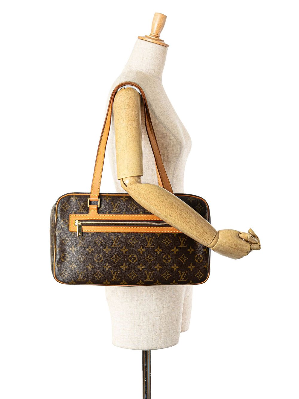 Louis Vuitton Pre-Owned 2002 Monogram Cite GM shoulder bag - Bruin