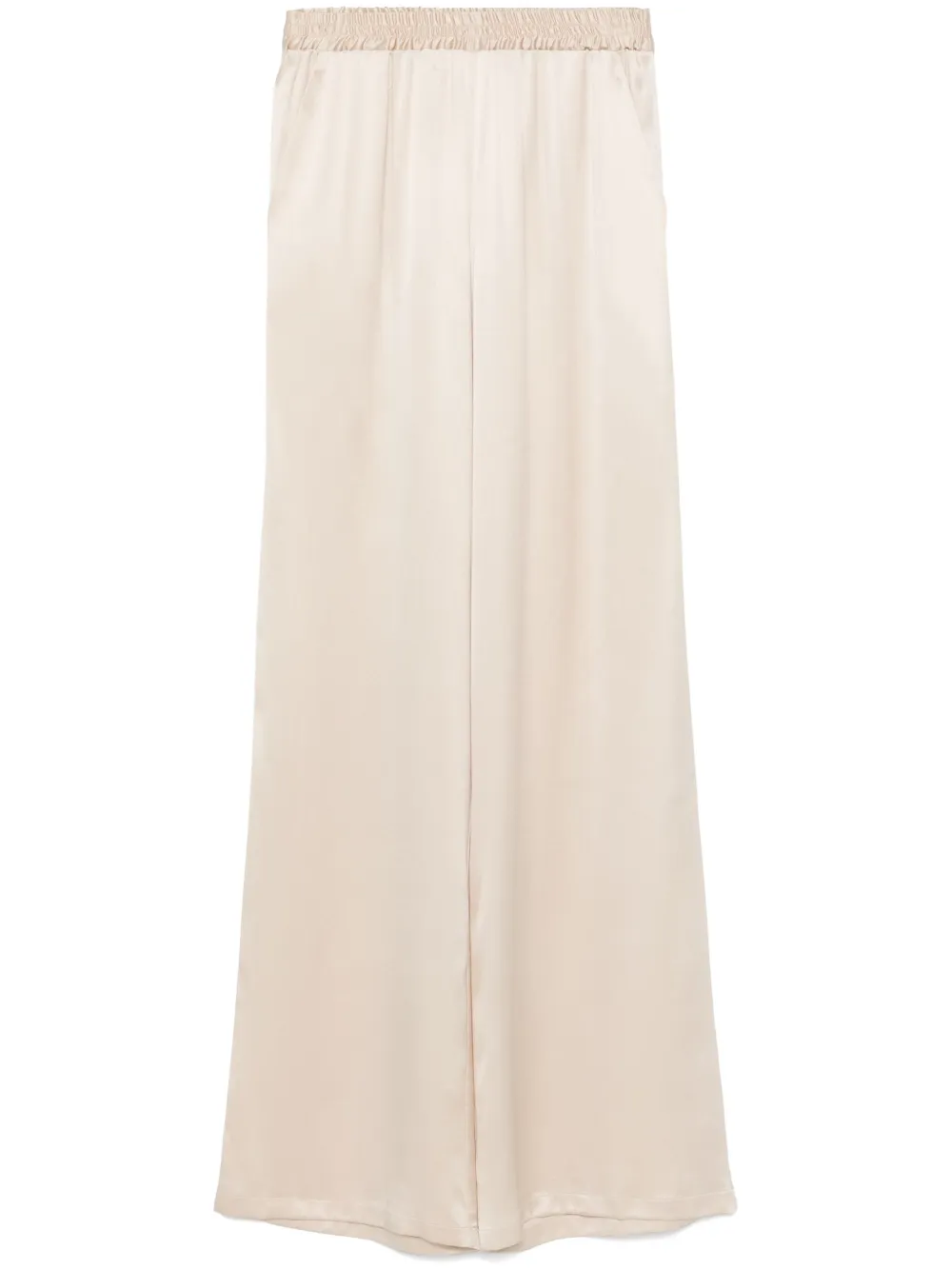 plain silk trousers