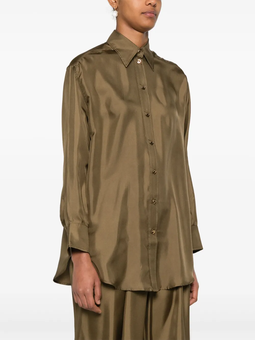 ZIMMERMANN Crush blouse Groen