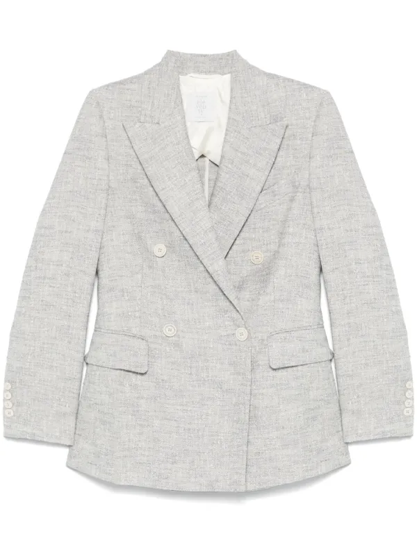 Eleventy Bouclé-design Blazer in Grey