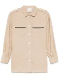 Eleventy linen shirt - Neutrals