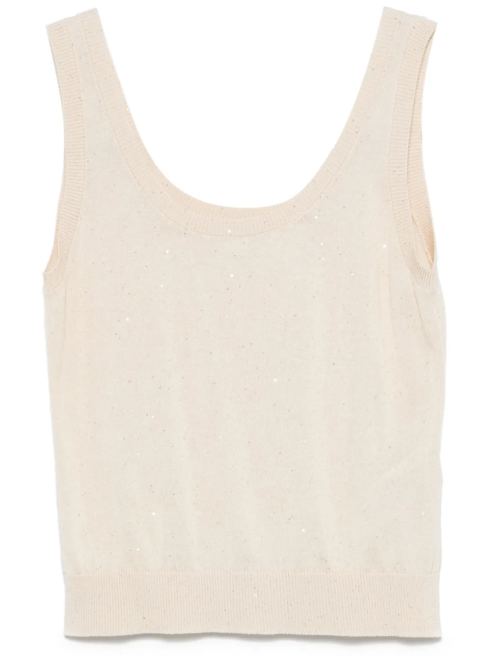 Eleventy knitted tank top | Neutrals | Image 1