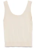 Eleventy knitted tank top - Neutrals