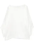 Eleventy silk top - White